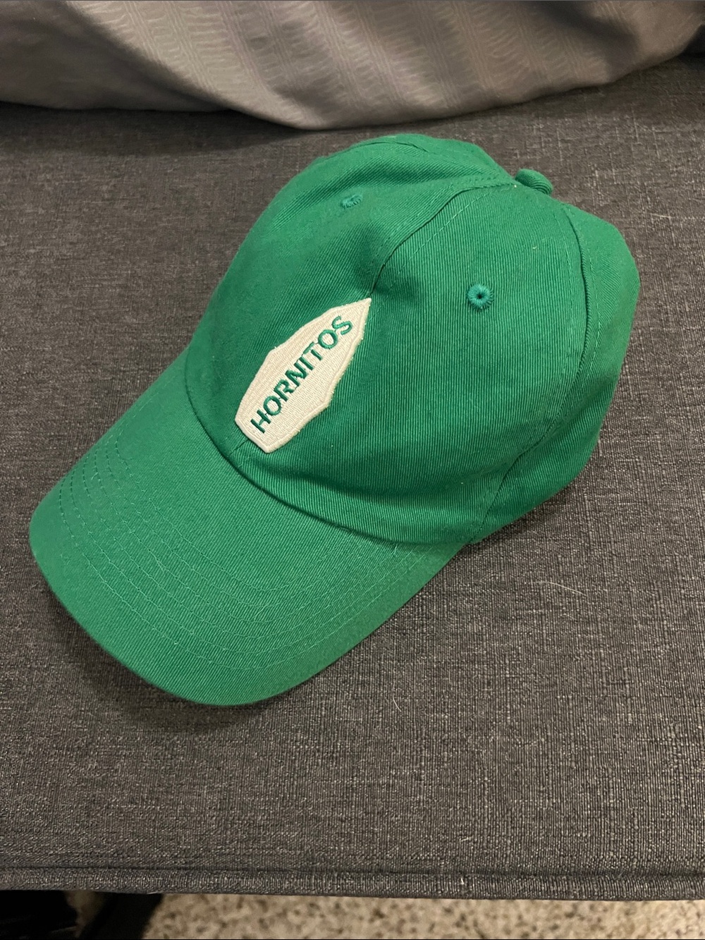 Embroidered Green Baseball Cap